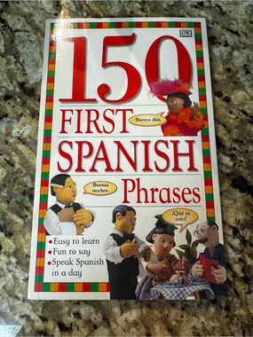 150 First Spanish Phrases / Paperback book / LIKE NEW!